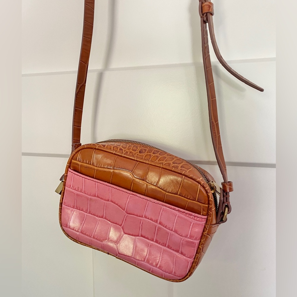 J Crew mini color block crossbody bag